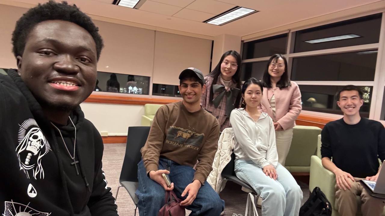 Student fellowship gathering with Immanuel Community Church students